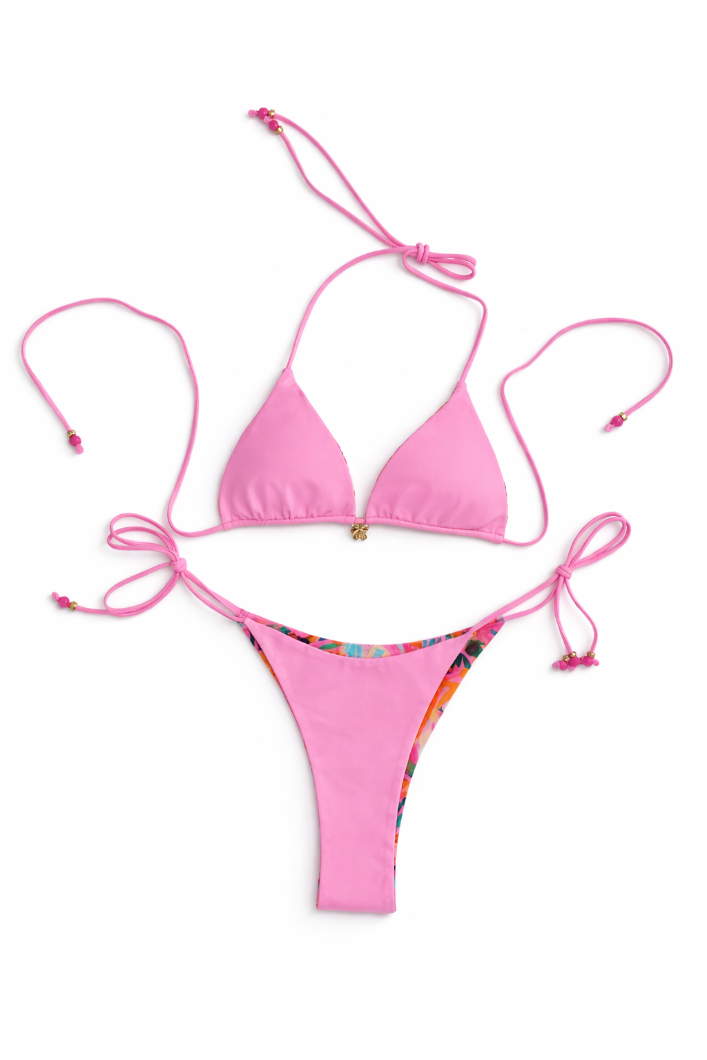 Bottom Rosa Reversible Bikini - Cheeky Cut
